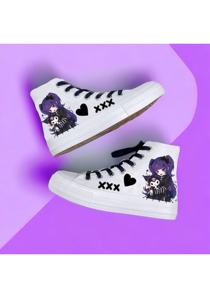 Dark Kurominilik Baskılı Sneaker Çocuk Spor Ayakkabı