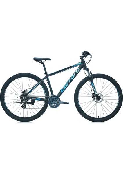 Force 950 29 Jant Dağ Bisikleti (Mat Siyah Mavi Açık Mavi Gümüş) 48 Kadro