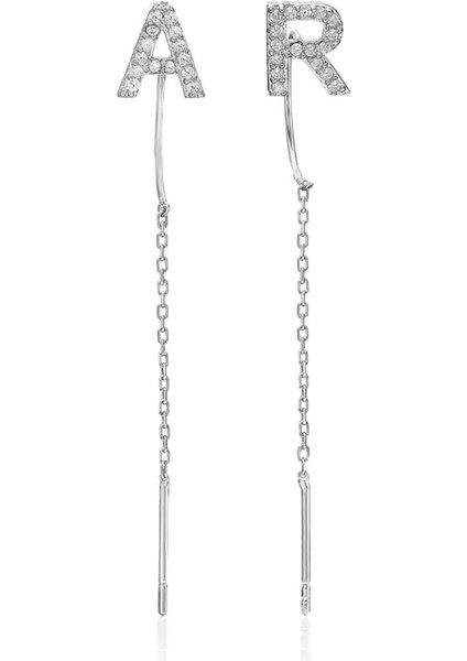 Taşlı Mektup Zinciri Küpeleri fiyatları