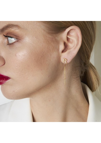 Taşlı Mektup Zinciri Küpeleri indirimleri