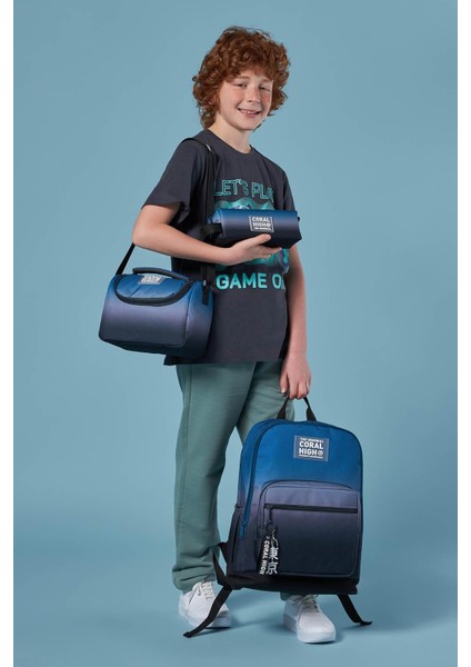 Nefti Gri Renk Geçişli 3’lü Okul Çanta Seti SET0123642 fiyatları