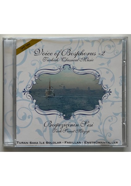 Voice Of Bosphorus 2 Boğaziçinin Sesi CD (Orjnal Dönem Baskı Cd)