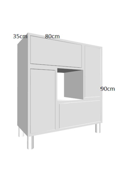 Steady Çok Amaçlı DOLAP,%100 Mdf,çocuk Dolabı,dolap,şifonyer indirimleri