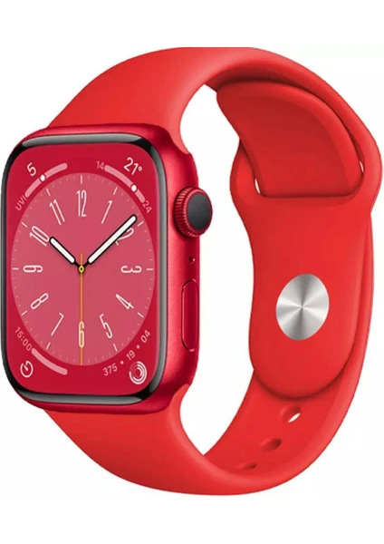 Apple Watch Uyumlu Seri 42-44-45-49MM Spor Silikon Kordon ( Saat Değildir )