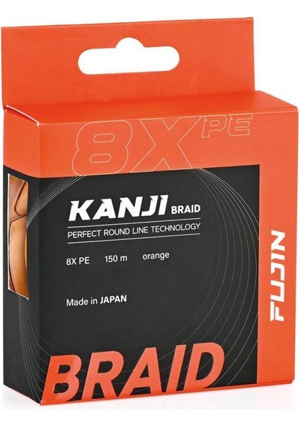 Kanji 8x 150MT 0.128MM Orange Ip Misina