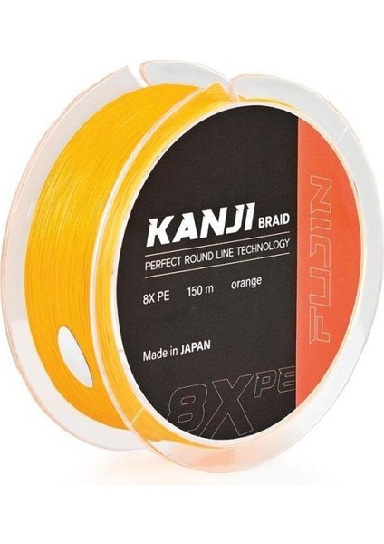 Kanji 8x 150MT 0.128MM Orange Ip Misina fiyatları