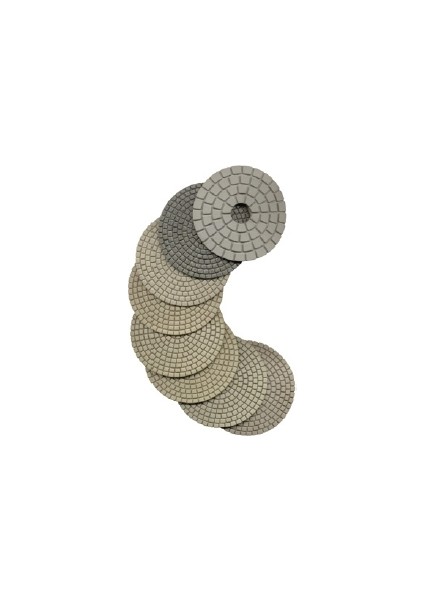 Procut PR51171 Kuru Yüzey Silme Pedi 8’li (50-100-220-400-800-1500-3000-BUFF)