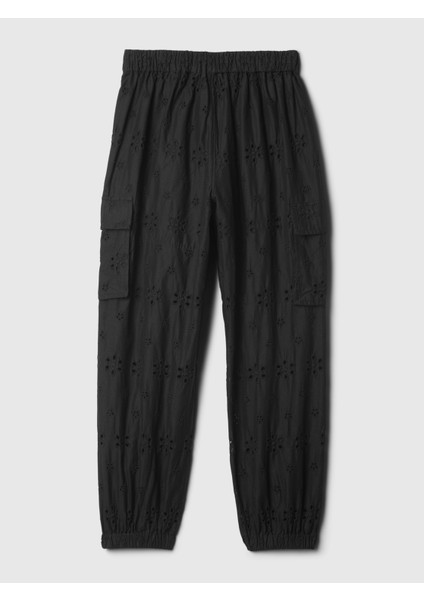Kız Çocuk Siyah Paraşüt Kargo Pantolon fiyatları