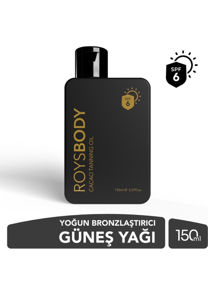 Tanning Body Oil Yoğun Bronzlaştırıcı Güneş Yağı 150 ml Spf