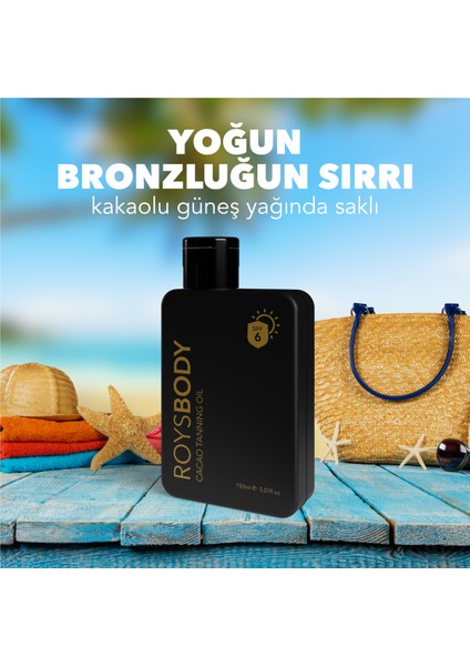 Tanning Body Oil Yoğun Bronzlaştırıcı Güneş Yağı 150 ml Spf