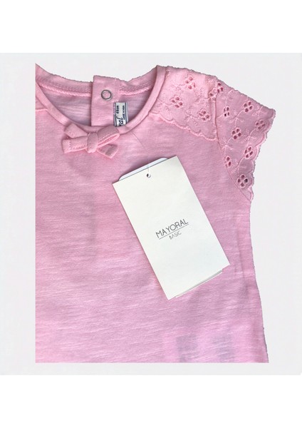 Lupia %100 Pamuk Pembe Kız Çocuk Tshirt modelleri