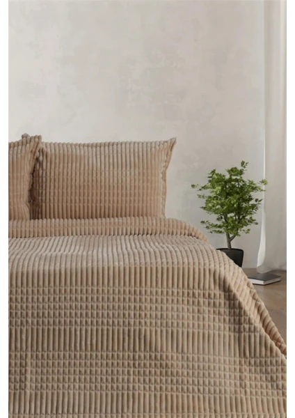 Frt Home Merinos Modern Line 3 Parça Battaniye Set (Çift Kişilik)