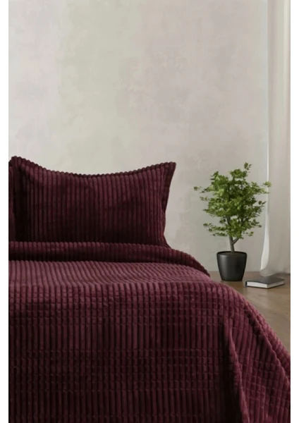 Frt Home Merinos Modern Line 3 Parça Battaniye Set (Çift Kişilik)