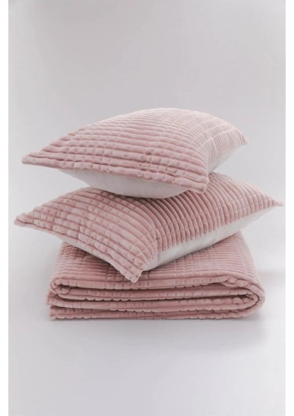 Merinos Modern Line 3 Parça Battaniye Set (Çift Kişilik)
