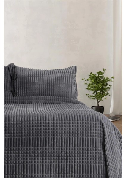 Merinos Modern Line 3 Parça Battaniye Set (Çift Kişilik)