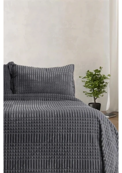 Frt Home Merinos Modern Line 3 Parça Battaniye Set (Çift Kişilik)