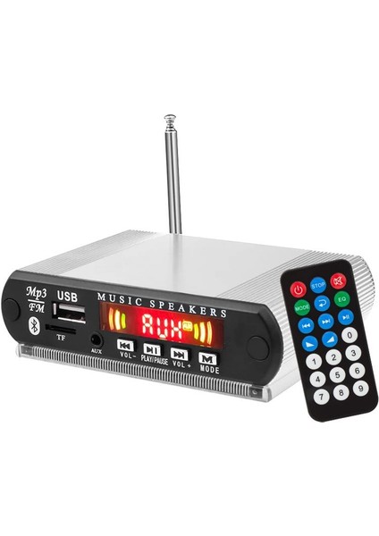 Oto Teyp Aux/kumanda/usb/sd/bluetooth'lu Radyolu Çevi̇ri̇ci̇ Kasali Model