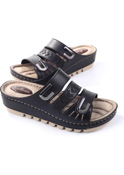 Sultan 3801 Ortopedik Rahat Hafif Taban Kadın Terlik