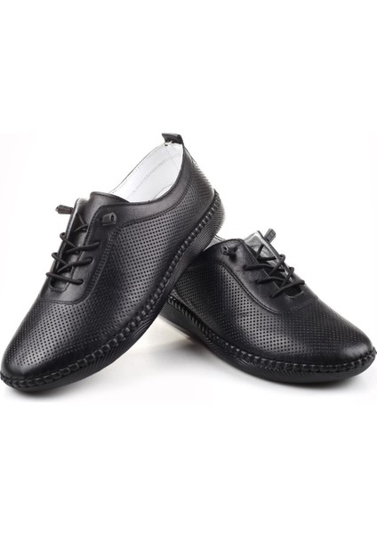 7000-1 Hakiki Deri Ortopedik Taban Kadın Ayakkabı modelleri