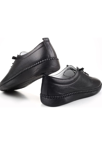 7000-1 Hakiki Deri Ortopedik Taban Kadın Ayakkabı fırsatları