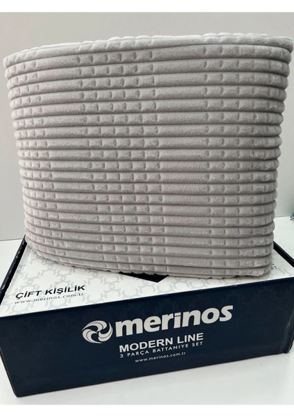 Merinos Modern Line 2 Parça Tek Battaniye Seti (Tek Kişilik)