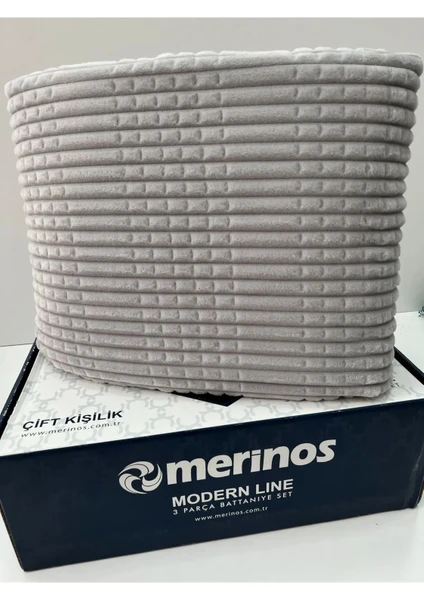 Frt Home Merinos Modern Line 2 Parça Tek Battaniye Seti (Tek Kişilik)