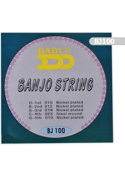 Banjo Takım Tel BJ100