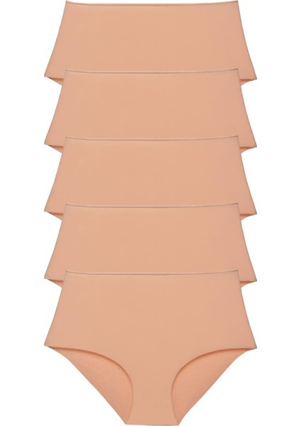 Kadın Yüksek Bel Lazer Kesim (Beli Lastikli) 5li Külot Set - KTS2035 -5TEN fiyatları