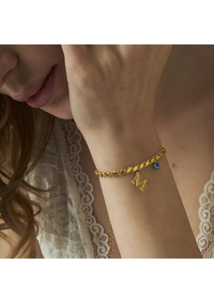 Harfli Pullu Zincir Bileklik fırsatları