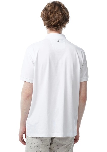Nautıca Erkek Beyaz Classıc Fıt Kısa Kollu Polo modelleri