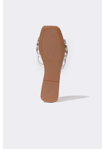 Kadın Düz Taban Slip On Suni Deri Terlik C3718AX24HS indirimleri