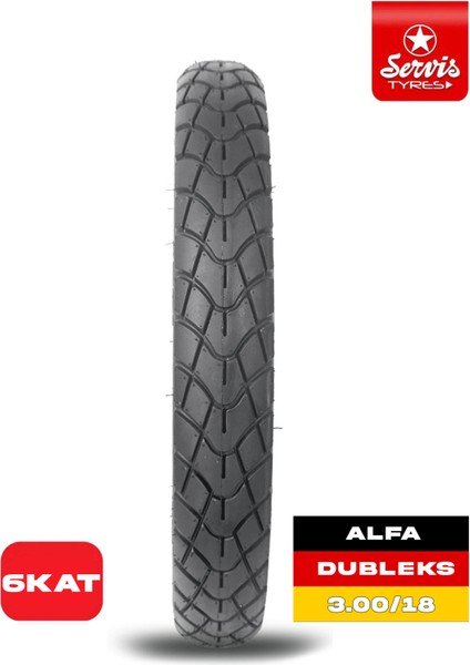 3,00-18 Alfa Servis Tyres Motosiklet Lastik