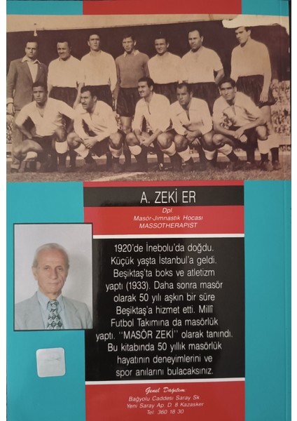 Masaj Tekniği Sağlıklı Yaşam ve Spor - A. Zeki Er fiyatları