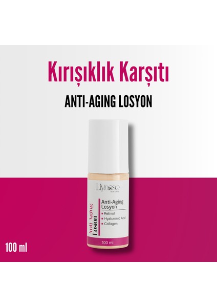 Anti Aging, Yaşlanma Karşıtı Anti Aging Losyon 100 ml