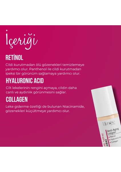 Anti Aging, Yaşlanma Karşıtı Anti Aging Losyon 100 ml