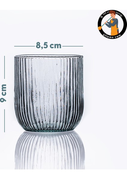 6'lı El Üretimi Su ve Meşrubat Bardak 375CC indirimleri