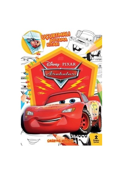 Disney Arabalar Uçurtmalı Boyama Kitabı