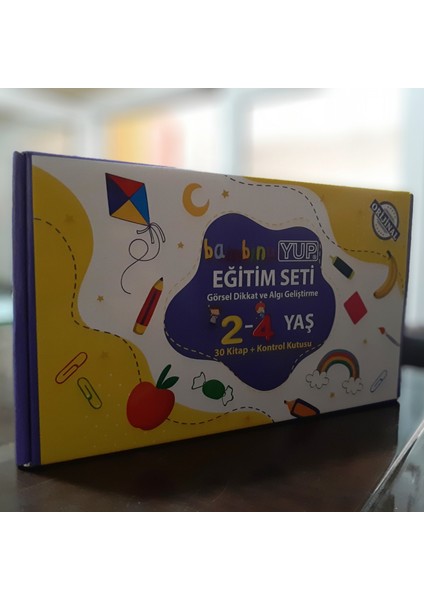 BambinoYUP 2 - 4 Yaş Dikkat ve Algı Geliştirme Eğitim Seti