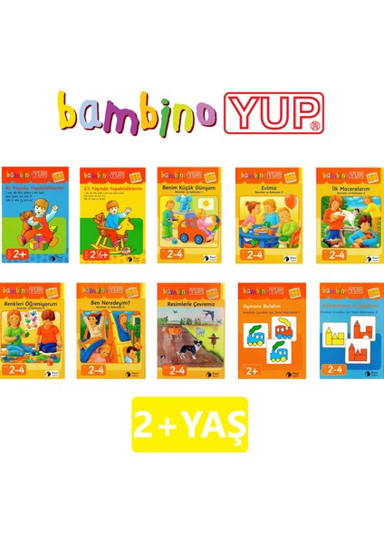 BambinoYUP 2 - 4 Yaş Dikkat ve Algı Geliştirme Eğitim Seti fiyatları