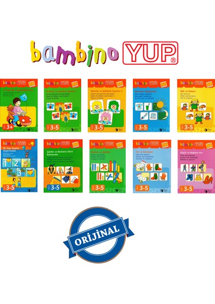 BambinoYUP 4+ Yaş Dikkat Geliştirme Eğitim Seti