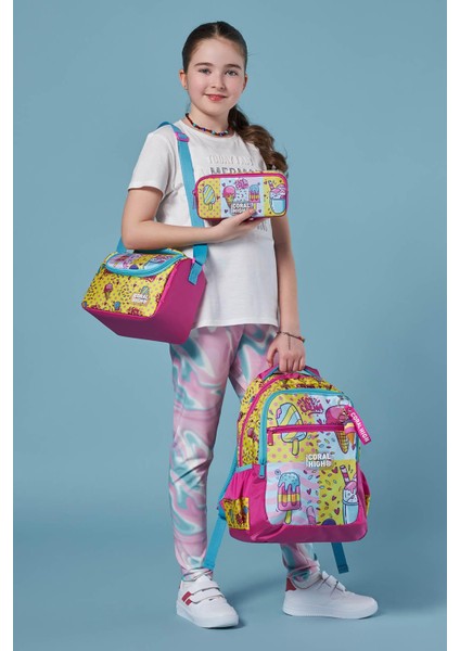 Kids Mixed Dondurma Desenli 3’lü Okul Çanta Seti SET0123645 fiyatları