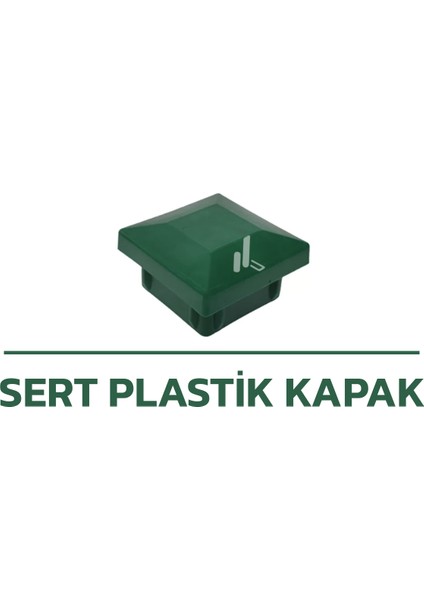 KONAK TEL ÇİT SİSTEMLERİ 40 ADET PANEL ÇİT DİREK KAPAĞI 5X5