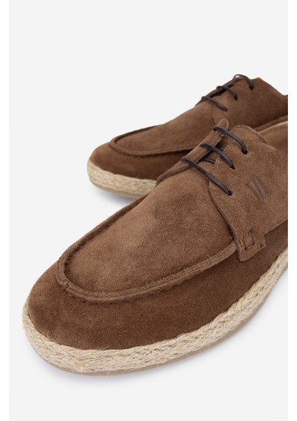 Marita Erkek Tütün Süet Deri Casual Ayakkabı 355 78372 Erk Ayk Y24 modelleri