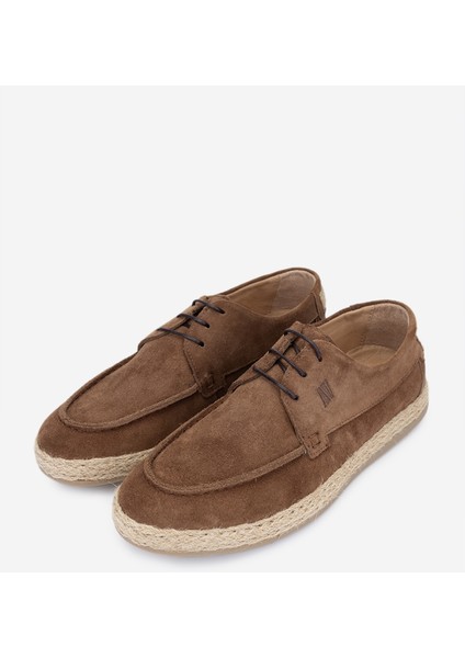 Marita Erkek Tütün Süet Deri Casual Ayakkabı 355 78372 Erk Ayk Y24 indirimleri