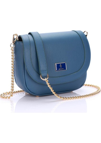 Estella Petrol Mavisi Kadın Omuz Çantası modelleri