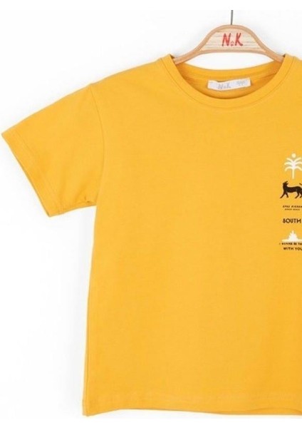 Erkek Çocuk Kaplan Baskılı Tshirt modelleri