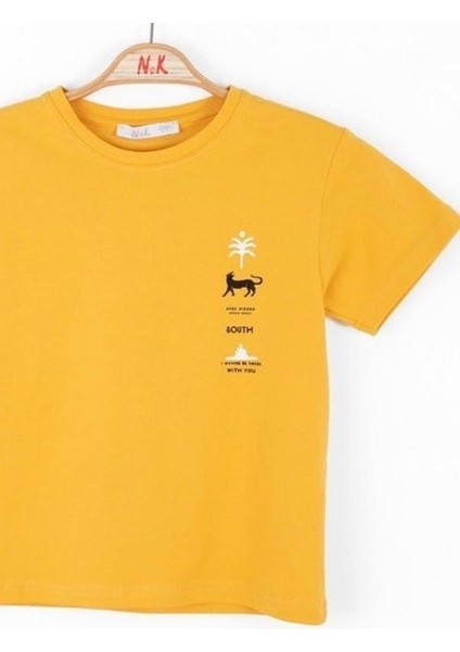 Erkek Çocuk Kaplan Baskılı Tshirt fırsatları