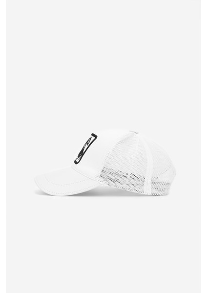 Capps Unisex Beyaz Pelus Spor Şapka 524 Horse-V Sapka Y24 modelleri