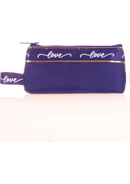 Mirror Baggy Kalem Çantası Lacivert K2666
