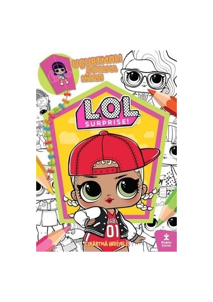 Lol Surprise! Uçurtmalı Boyama Kitabı
